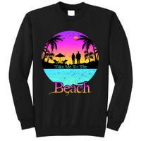 Take Me To The Beach With A Summer Couple Sweatshirt