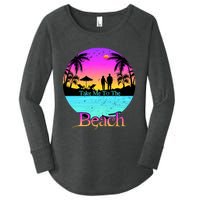 Take Me To The Beach With A Summer Couple Women's Perfect Tri Tunic Long Sleeve Shirt