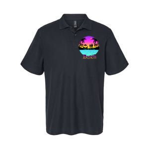 Take Me To The Beach With A Summer Couple Softstyle Adult Sport Polo