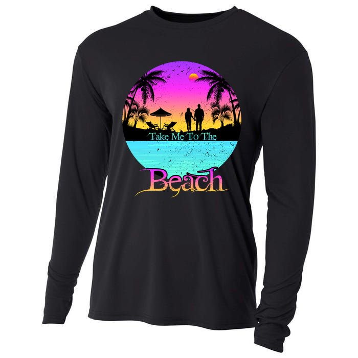 Take Me To The Beach With A Summer Couple Cooling Performance Long Sleeve Crew