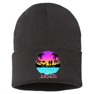 Take Me To The Beach With A Summer Couple Sustainable Knit Beanie