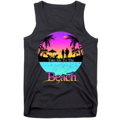 Take Me To The Beach With A Summer Couple Tank Top