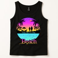 Take Me To The Beach With A Summer Couple Tank Top