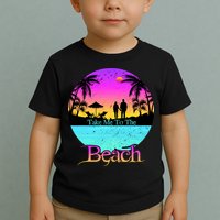 Take Me To The Beach With A Summer Couple Toddler T-Shirt