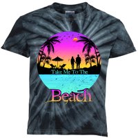 Take Me To The Beach With A Summer Couple Kids Tie-Dye T-Shirt