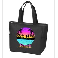 Take Me To The Beach With A Summer Couple Zip Tote Bag