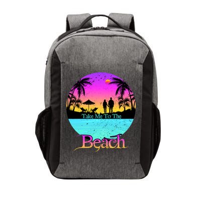 Take Me To The Beach With A Summer Couple Vector Backpack