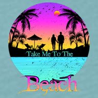 Take Me To The Beach With A Summer Couple Sueded Cloud Jersey T-Shirt