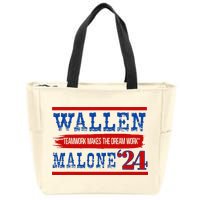 Teamwork Makes The Dream Work Malone 24 Zip Tote Bag