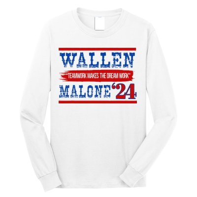 Teamwork Makes The Dream Work Malone 24 Long Sleeve Shirt