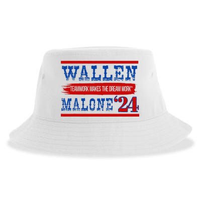 Teamwork Makes The Dream Work Malone 24 Sustainable Bucket Hat
