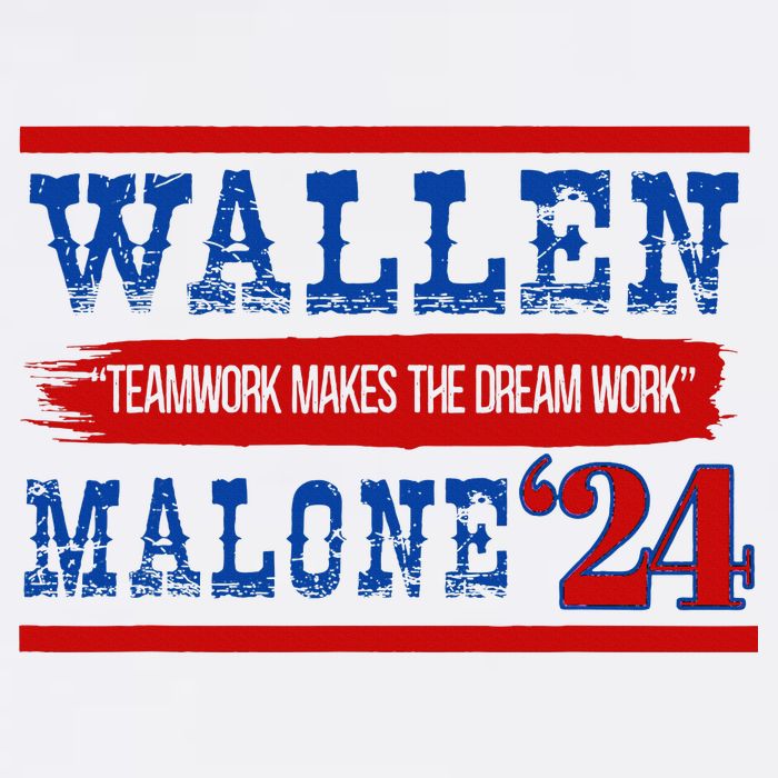 Teamwork Makes The Dream Work Malone 24 Button