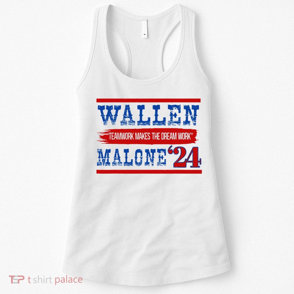 Teamwork Makes The Dream Work Malone 24 Womens Tank Top
