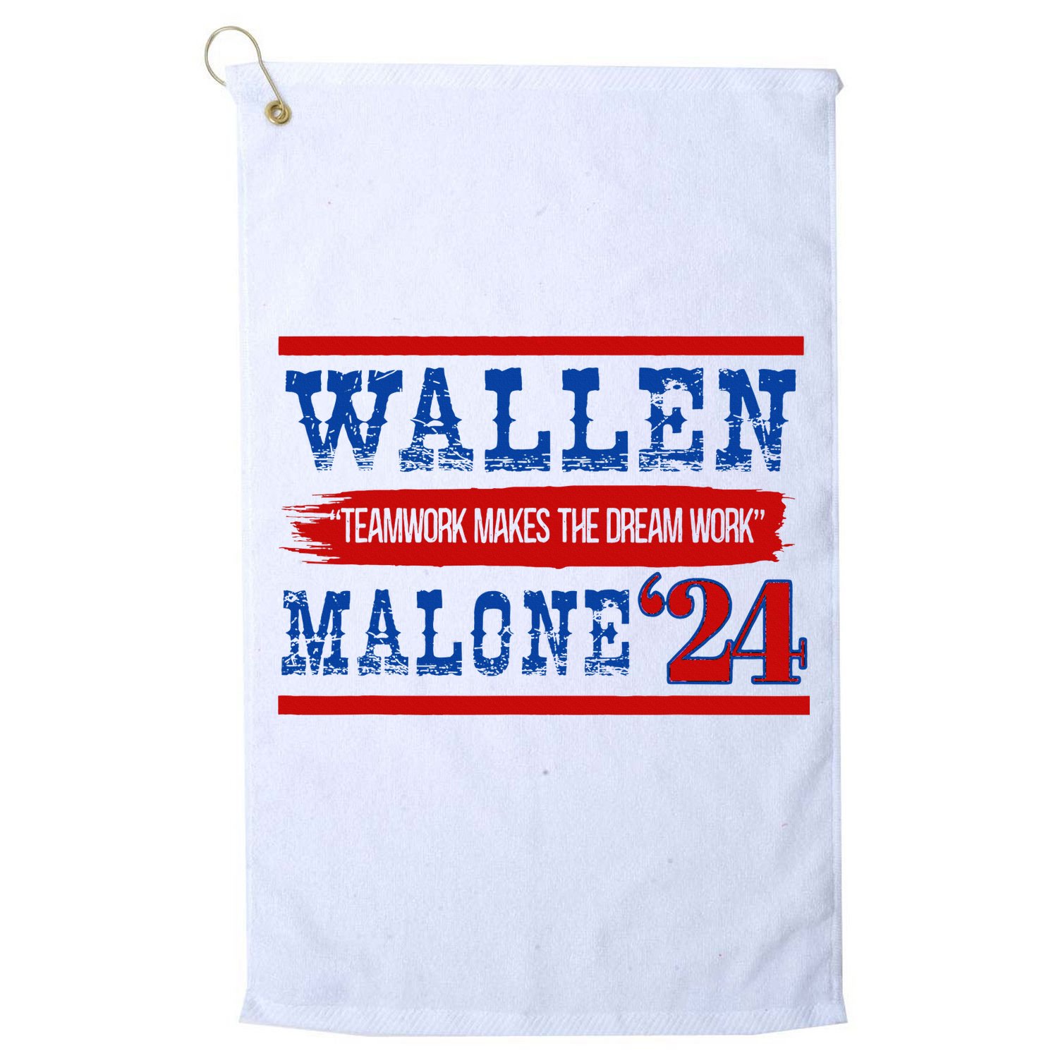 Teamwork Makes The Dream Work Malone 24 Golf Towel