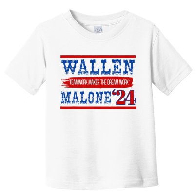 Teamwork Makes The Dream Work Malone 24 Toddler T-Shirt