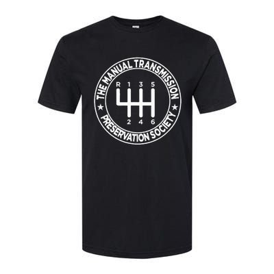 The Manual Transmission Preservation Society Softstyle CVC T-Shirt