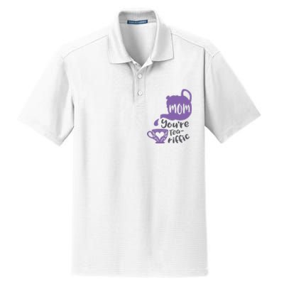 Teariffic Mom Dry Zone Grid Polo