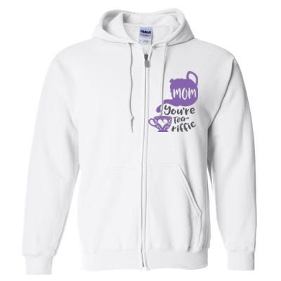 Teariffic Mom Full Zip Hoodie