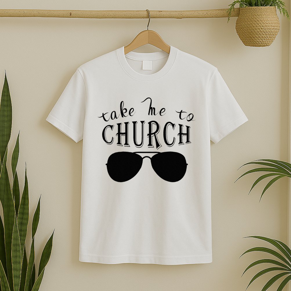 Take Me To The Church Christian Country Concert T-Shirt