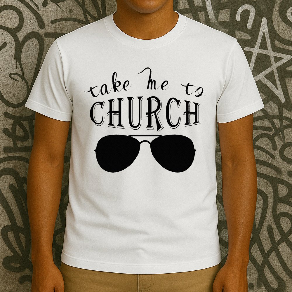Take Me To The Church Christian Country Concert T-Shirt