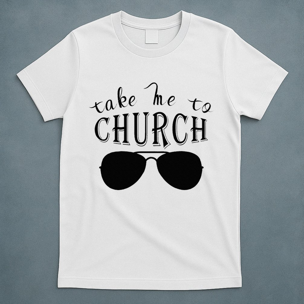 Take Me To The Church Christian Country Concert T-Shirt