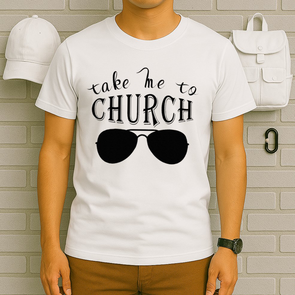 Take Me To The Church Christian Country Concert T-Shirt