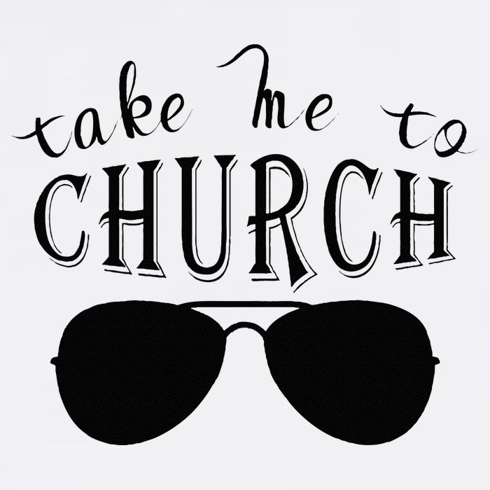 Take Me To The Church Christian Country Concert T-Shirt