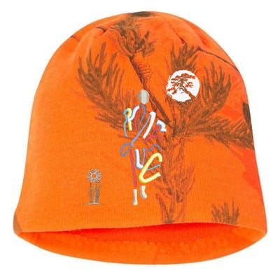 Thich Minh Tue Buddha Monks Moving Across The Vietnamese Kati - Camo Knit Beanie