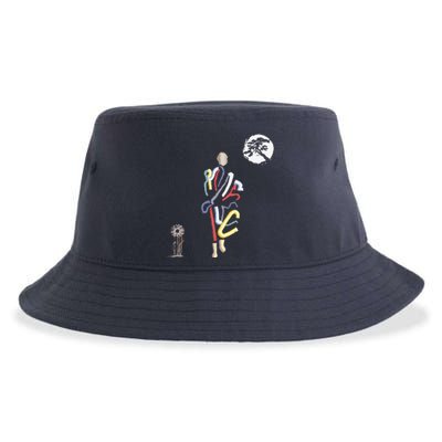 Thich Minh Tue Buddha Monks Moving Across The Vietnamese Sustainable Bucket Hat