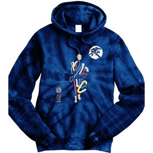 Thich Minh Tue Buddha Monks Moving Across The Vietnamese Tie Dye Hoodie