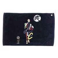 Thich Minh Tue Buddha Monks Moving Across The Vietnamese Grommeted Golf Towel