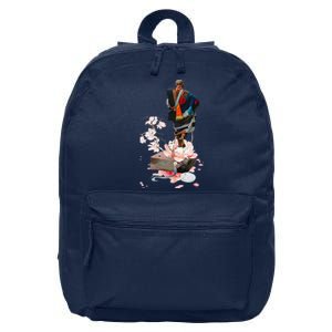 Thich Minh Tue Buddha Vietnam Buddha Vietnamese 16 in Basic Backpack