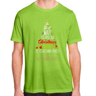 Teaching Math Teacher Xmas Family Merry Christmas Tank Top Adult ChromaSoft Performance T-Shirt