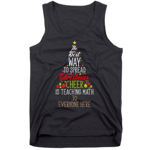 Teaching Math Teacher Xmas Family Merry Christmas Tank Top Tank Top