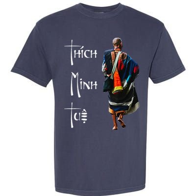 Thich Minh Tue Buddhist Monk Spiritual Journey Vietnam Garment-Dyed Heavyweight T-Shirt