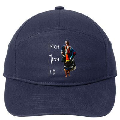 Thich Minh Tue Buddhist Monk Spiritual Journey Vietnam 7-Panel Snapback Hat