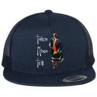 Thich Minh Tue Buddhist Monk Spiritual Journey Vietnam Flat Bill Trucker Hat