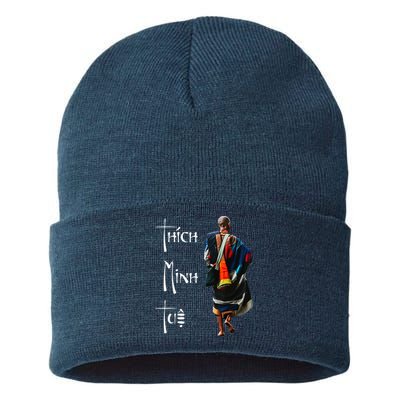 Thich Minh Tue Buddhist Monk Spiritual Journey Vietnam Sustainable Knit Beanie