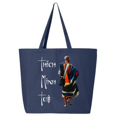 Thich Minh Tue Buddhist Monk Spiritual Journey Vietnam 25L Jumbo Tote