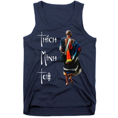 Thich Minh Tue Buddhist Monk Spiritual Journey Vietnam Tank Top