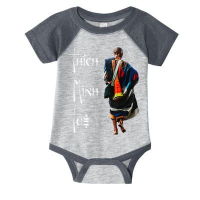 Thich Minh Tue Buddhist Monk Spiritual Journey Vietnam Infant Baby Jersey Bodysuit