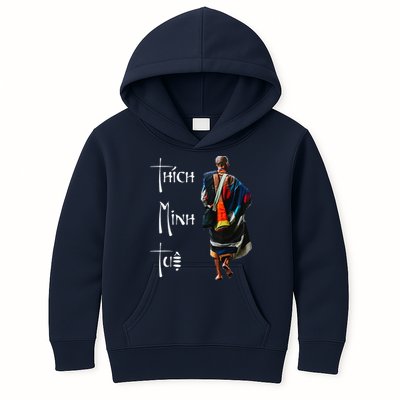 Thich Minh Tue Buddhist Monk Spiritual Journey Vietnam Kids Hoodie