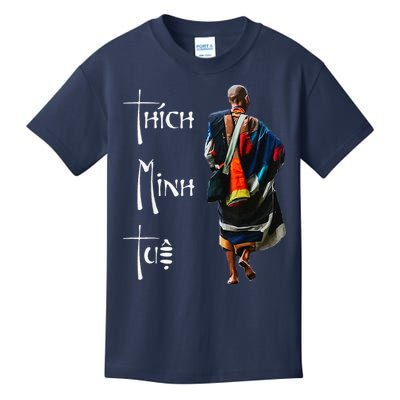 Thich Minh Tue Buddhist Monk Spiritual Journey Vietnam Kids T-Shirt