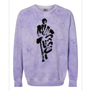 Thich Minh Tue On Back Monks Minh Tue Colorblast Crewneck Sweatshirt