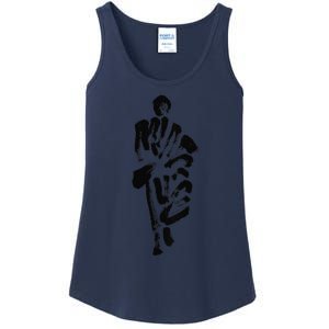 Thich Minh Tue On Back Monks Minh Tue Ladies Essential Tank