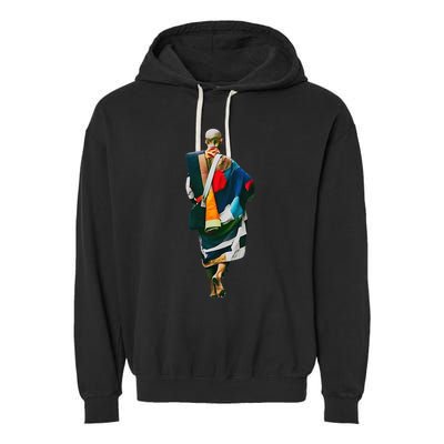 Thich Minh Tue On Back Monks Minh Tue Vietnamese Garment-Dyed Fleece Hoodie