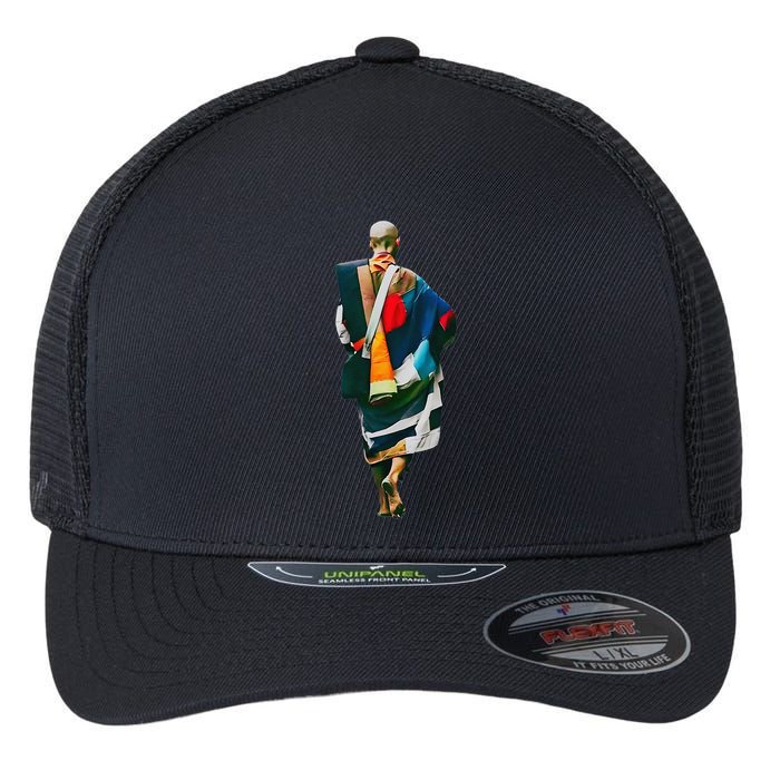 Thich Minh Tue On Back Monks Minh Tue Vietnamese Flexfit Unipanel Trucker Cap