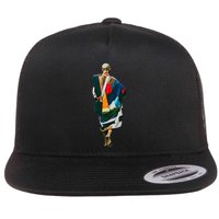 Thich Minh Tue On Back Monks Minh Tue Vietnamese Flatbill Hat
