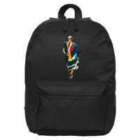 Thich Minh Tue On Back Monks Minh Tue Vietnamese 16 in Basic Backpack