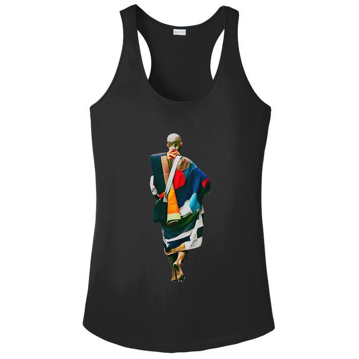 Thich Minh Tue On Back Monks Minh Tue Vietnamese Ladies PosiCharge Competitor Racerback Tank